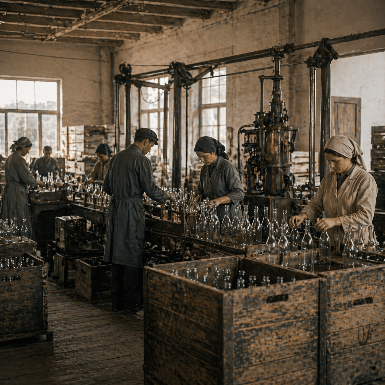 Socialist era industrial facility